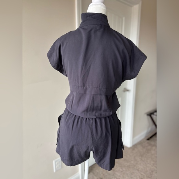 BCBGeneration Charcoal Romper - Picture 2 of 11